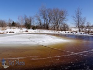 Full Icy Pond