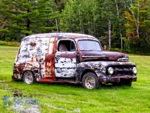Old Ford Panel Van