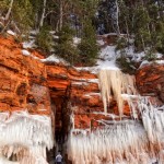 Entering the Ice Cave